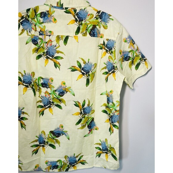 Roark Scholar La Selva Short Sleeve Polo RW592 Men’s S Yellow - Picture 7 of 15